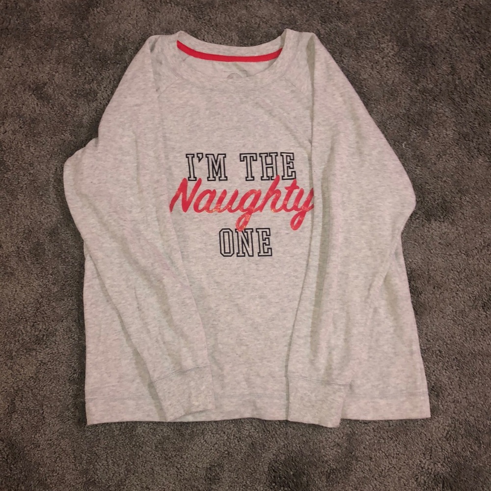 Pajama crewneck